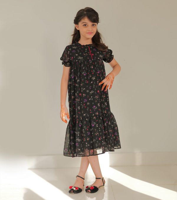 Steps Frilled Dress - Image 2