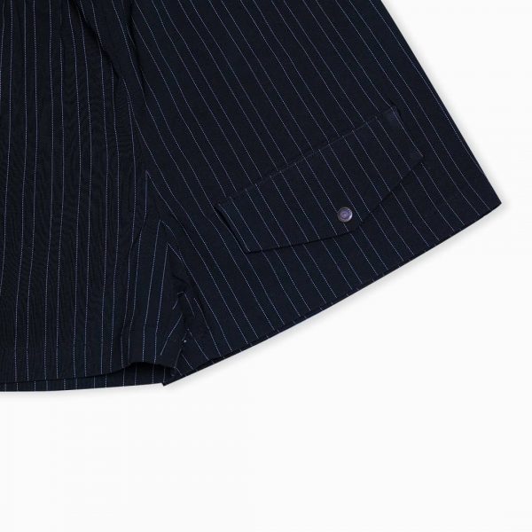 Black Striped Shorts - Image 3